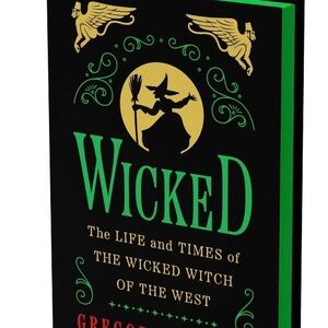 Wicked Book with Green and Black Cover